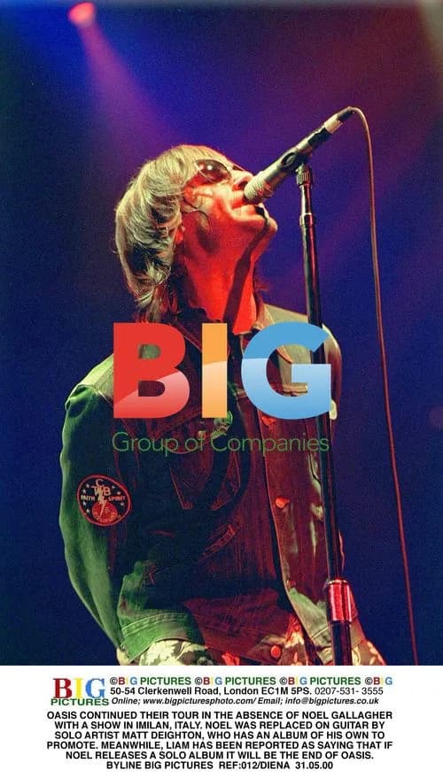 Oasis Tour Without Noel Gallagher