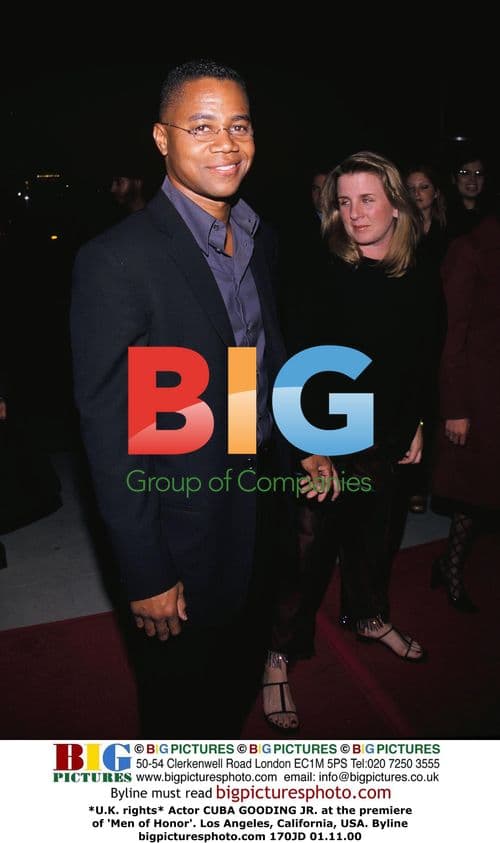 Cuba Gooding Jr. at 'Men of Honor' premiere