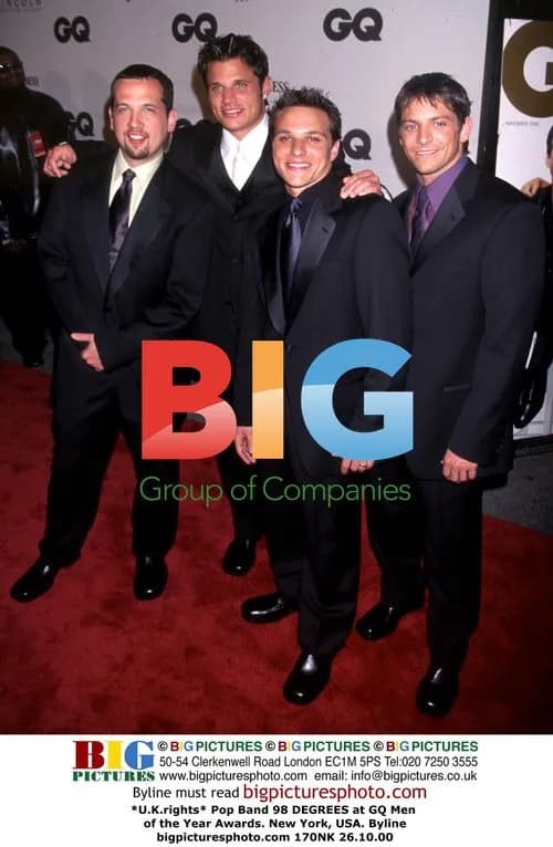 98 DEGREES at GQ Men of the Year Awards