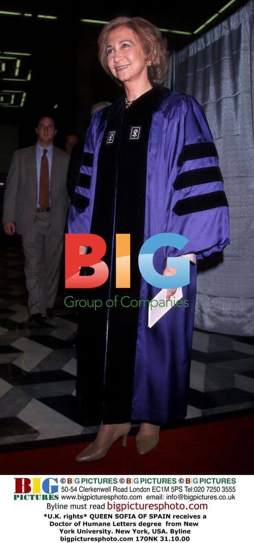 Queen Sofia of Spain receives Doctor of Humane Letters