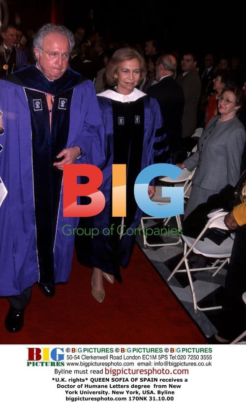 Queen Sofia of Spain receives honorary degree