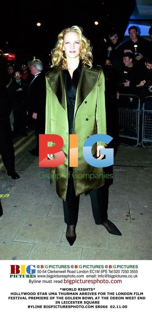 Uma Thurman at London Film Festival