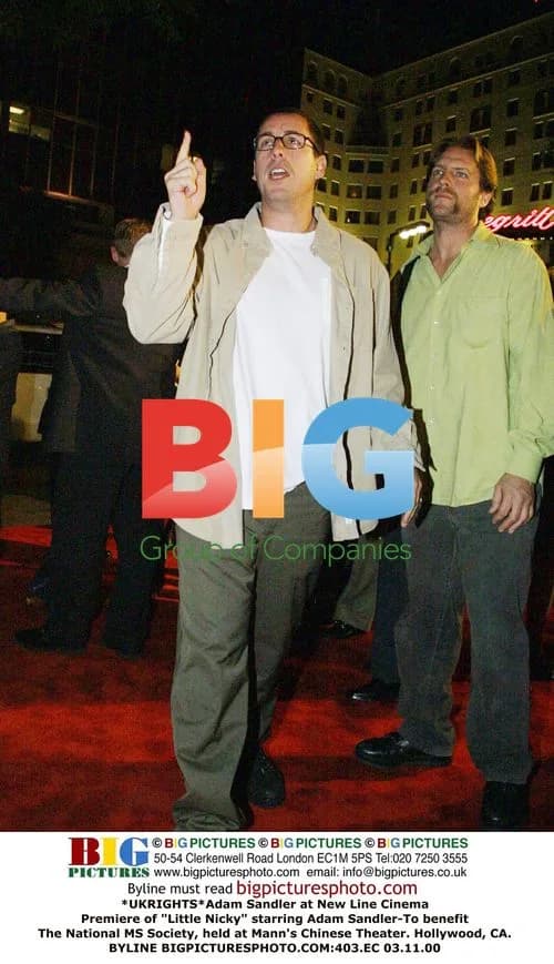 Adam Sandler at "Little Nicky" Premiere