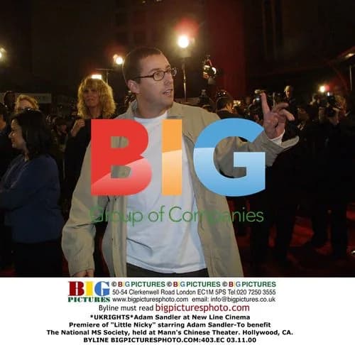 Adam Sandler at "Little Nicky" Premiere