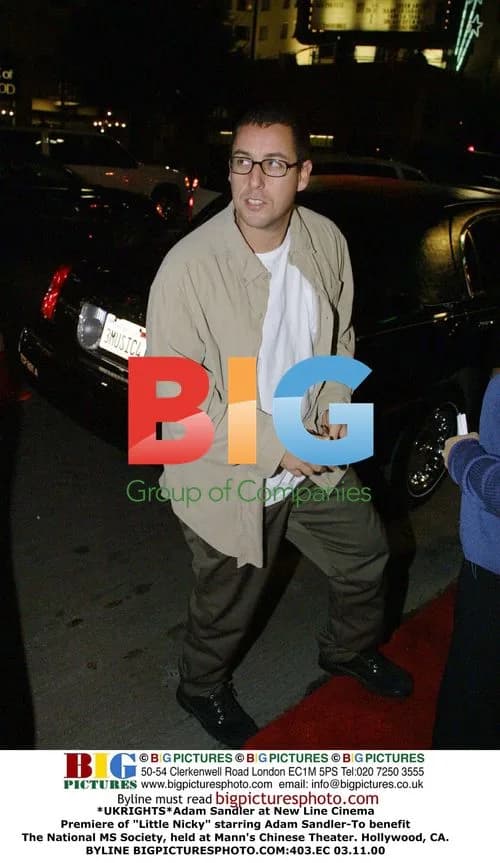 Adam Sandler at "Little Nicky" Premiere