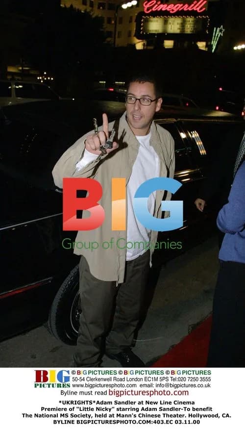 Adam Sandler at "Little Nicky" Premiere