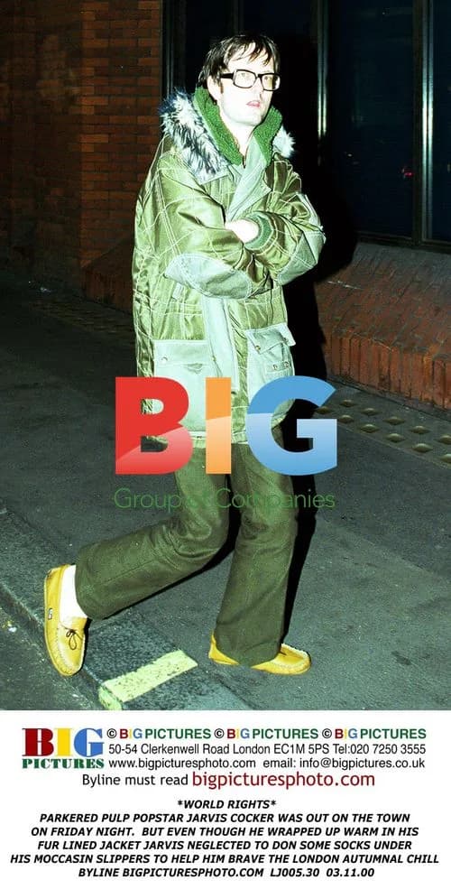 Jarvis Cocker out in London