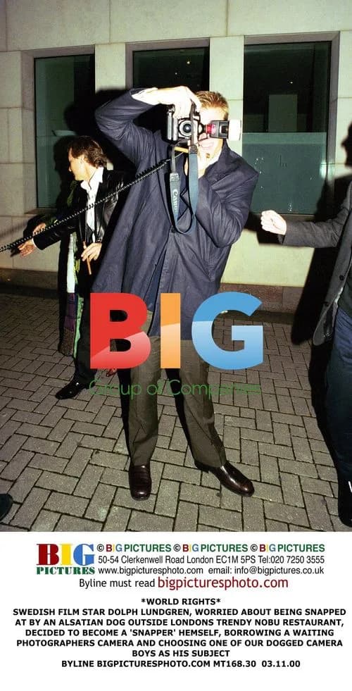 Lundgren Photographs Paparazzi