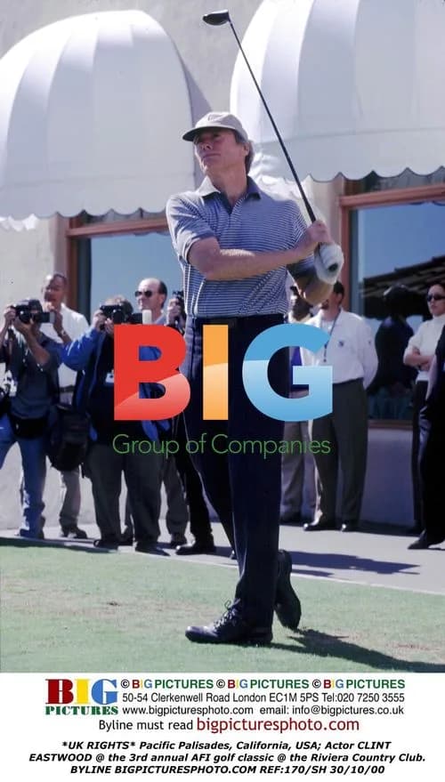 Clint Eastwood at 3rd annual AFI golf classic