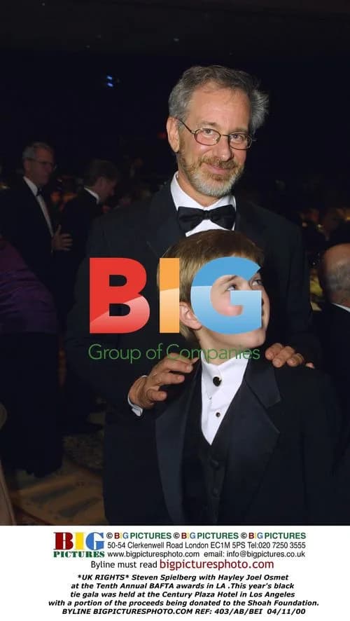 Steven Spielberg and Hayley Joel Osmet at BAFTA Awards