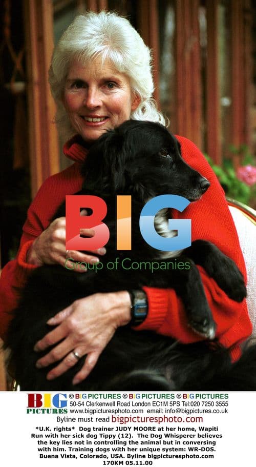 Dog trainer Judy Moore at Wapiti Run