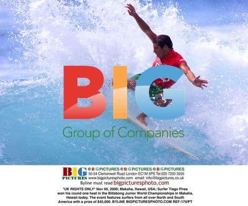 Tiago Pires Wins Round 1 at Billabong Junior World Championships