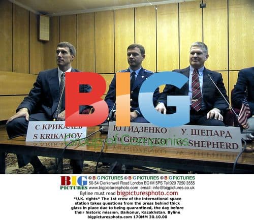 First ISS Crew Quarantined Before Mission