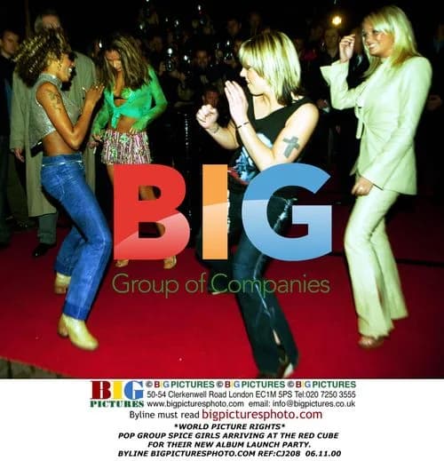 Spice Girls Arrive at Album Launch Party