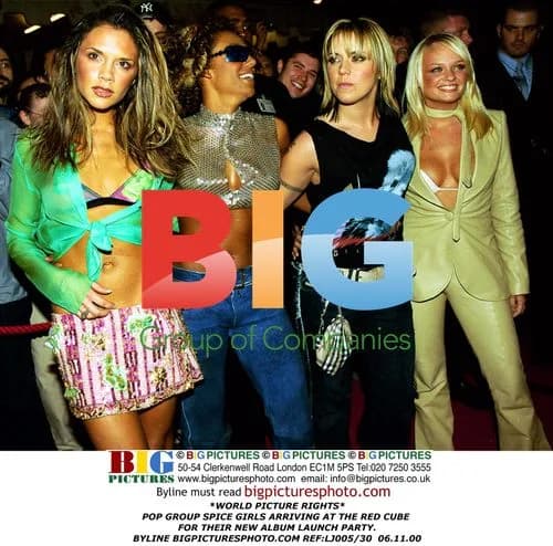 Spice Girls at Album Launch Party