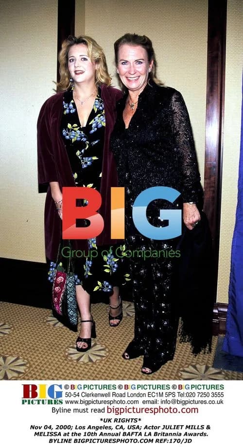 Juliet Mills & Melissa at BAFTA LA Britannia Awards