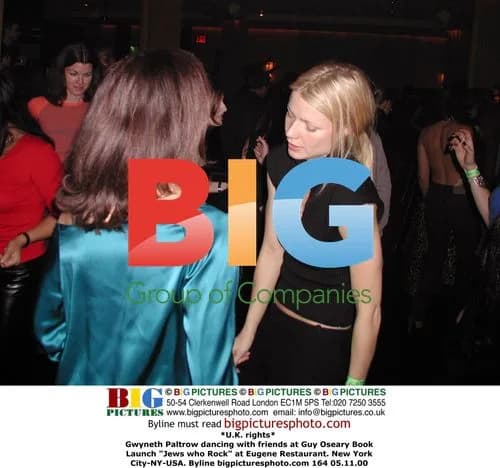 Gwyneth Paltrow Dancing at Book Launch