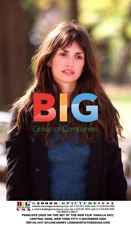 Penelope Cruz on 'Vanilla Sky' Set