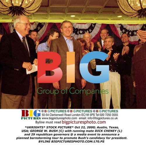 Bush and Cheney Announce Candidacy Tour