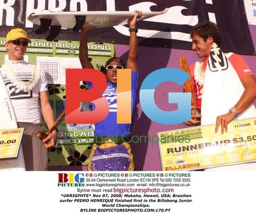 PEDRO HENRIQUE Wins Billabong Junior World Championships