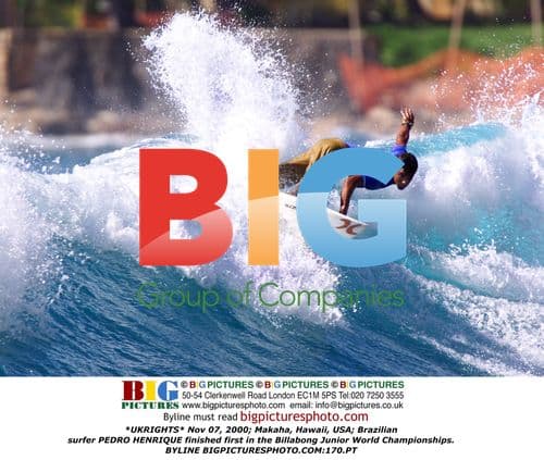 Brazilian surfer PEDRO HENRIQUE wins Billabong Junior World Championships