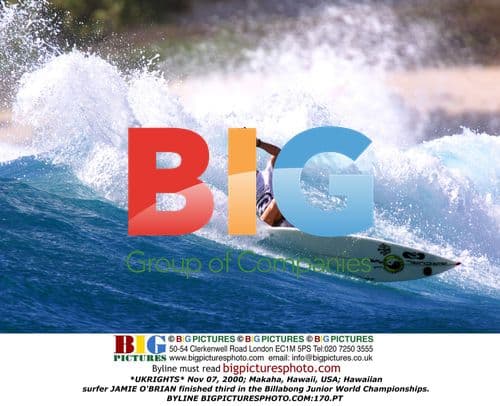 Jamie O'Brian Finishes Third at Junior Worlds