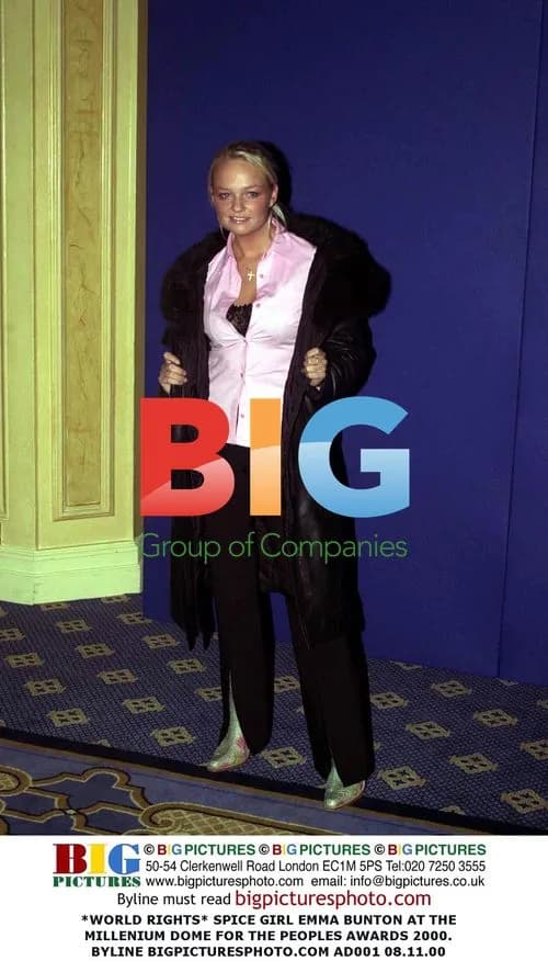 Emma Bunton at Peoples Awards 2000