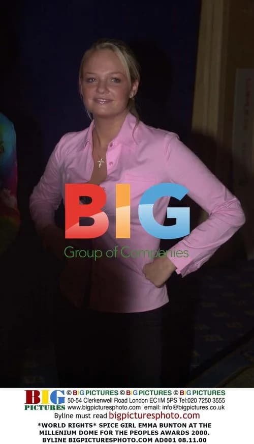 SPICE GIRL EMMA BUNTON AT PEOPLES AWARDS 2000