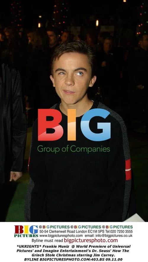Frankie Muniz @ World Premiere of Grinch
