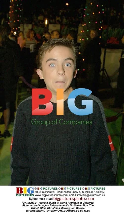 Frankie Muniz @ Grinch Premiere