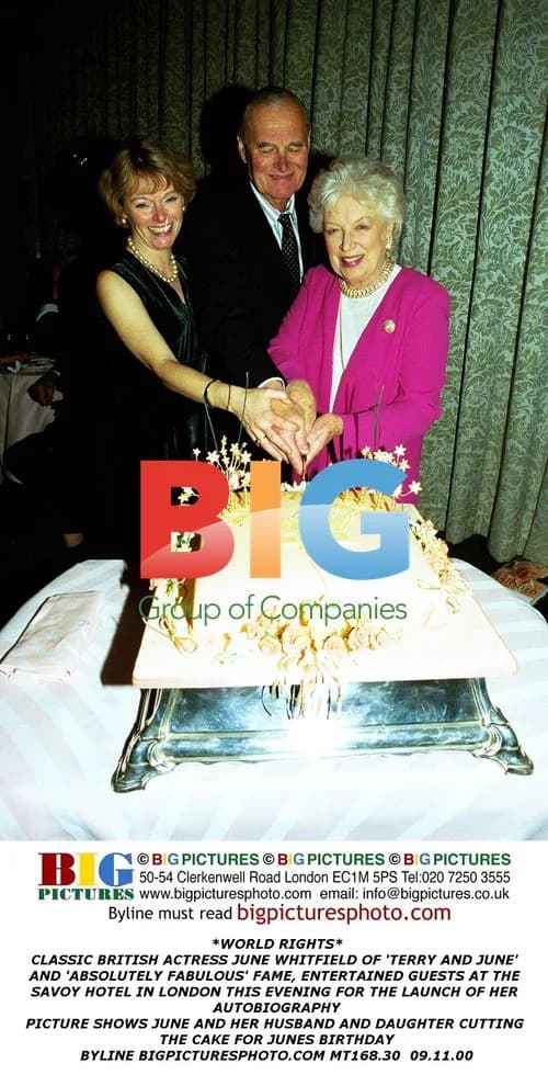 June Whitfield Celebrates Autobiography Launch