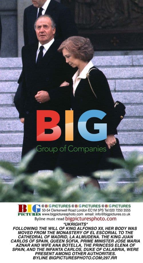 Queen Maria's Funeral in Madrid