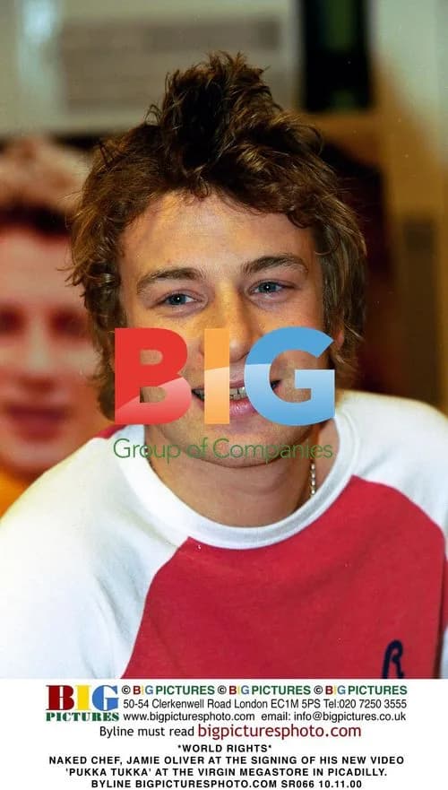 Jamie Oliver Signs New Video 'Pukka Tukka'