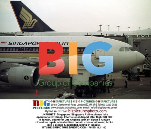 Singapore Airline crash at Changi Airport