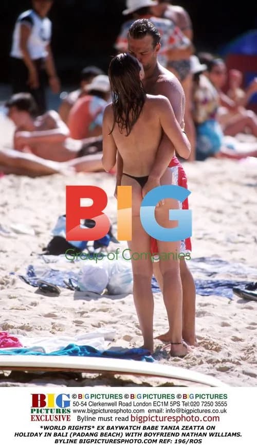 Tania Zeatta on Beach Holiday in Bali