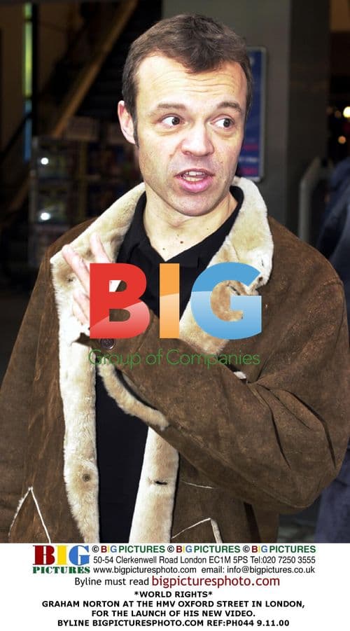 Graham Norton at HMV Oxford Street for Video Launch