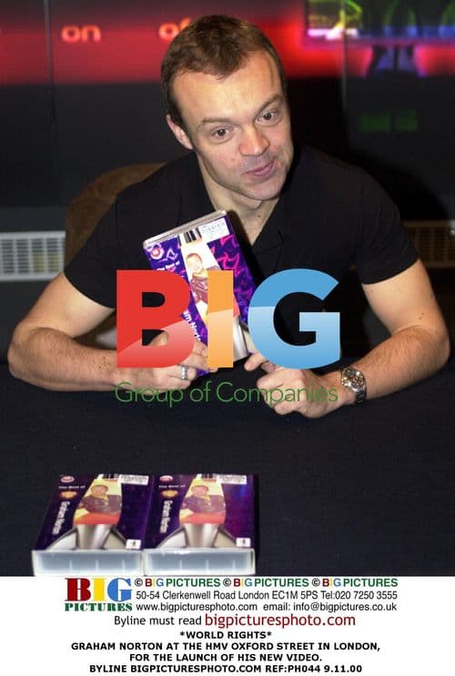 Graham Norton at HMV Oxford Street Video Launch