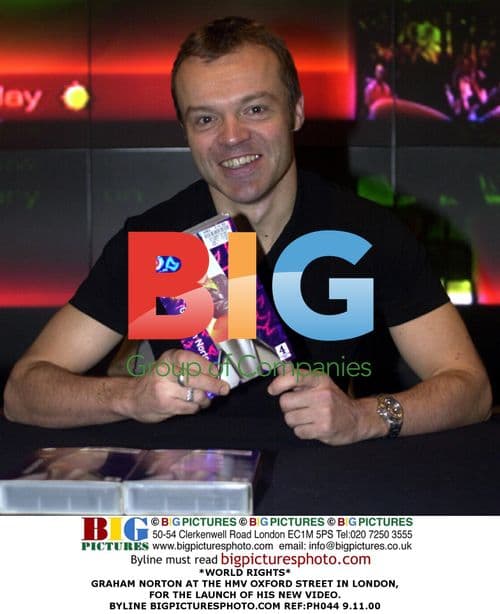 Graham Norton at HMV Oxford Street Video Launch