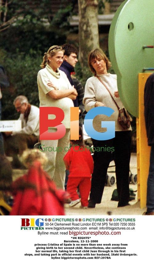 Cristina of Spain's late pregnancy