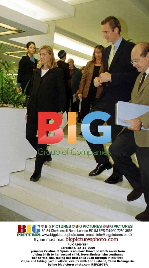 Cristina of Spain Taking First Steps