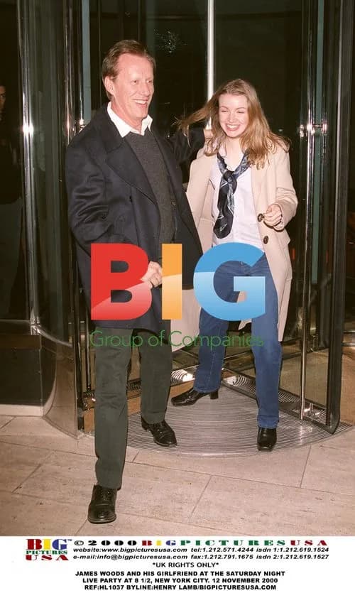 James Woods and Girlfriend at SNL Party