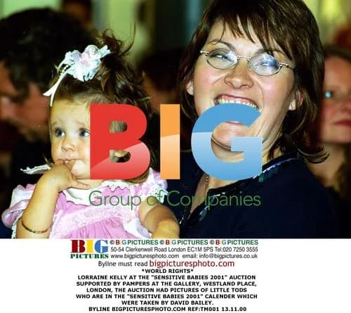 Lorraine Kelly at Sensitive Babies 2001 Auction