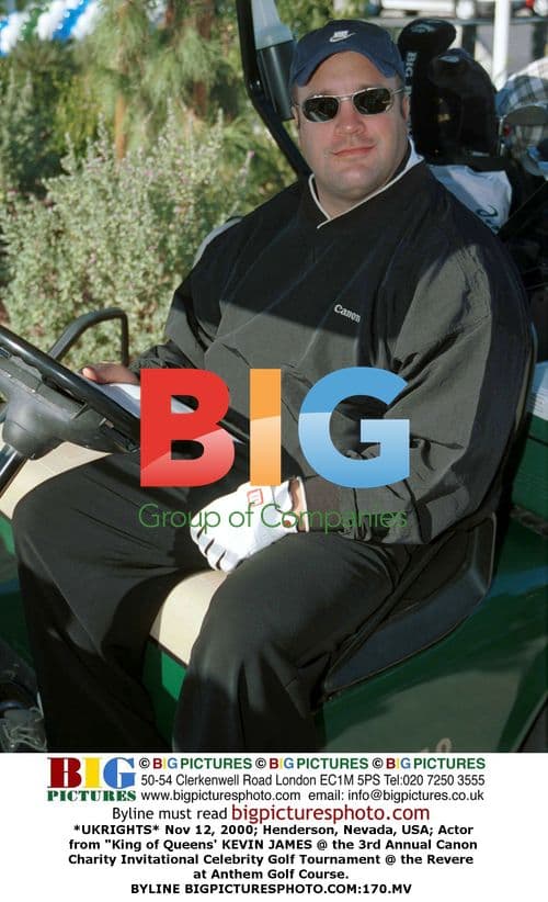 Kevin James at Canon Charity Golf Tourney