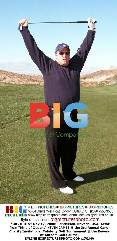 Kevin James at Canon Charity Golf Tournament