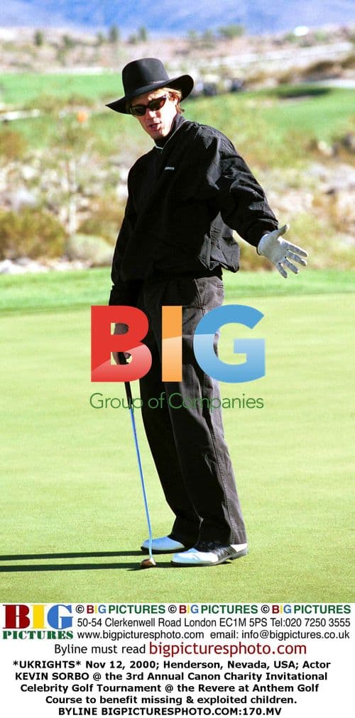 Kevin Sorbo at Charity Golf Tournament