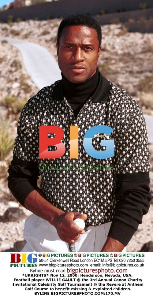 Willie Gault at Canon Charity Golf Tourney