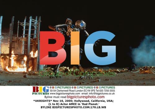 Actress AMEE on Red Planet Set