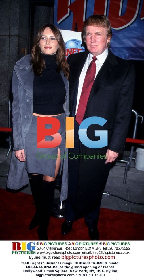 Trump & Knauss at Planet Hollywood Opening