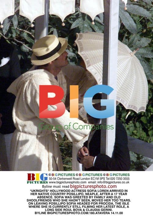 Sofia Loren Visits Hometown Posillipo