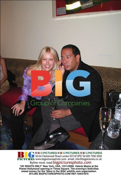 Valerie Mazza at Planet Hollywood Opening